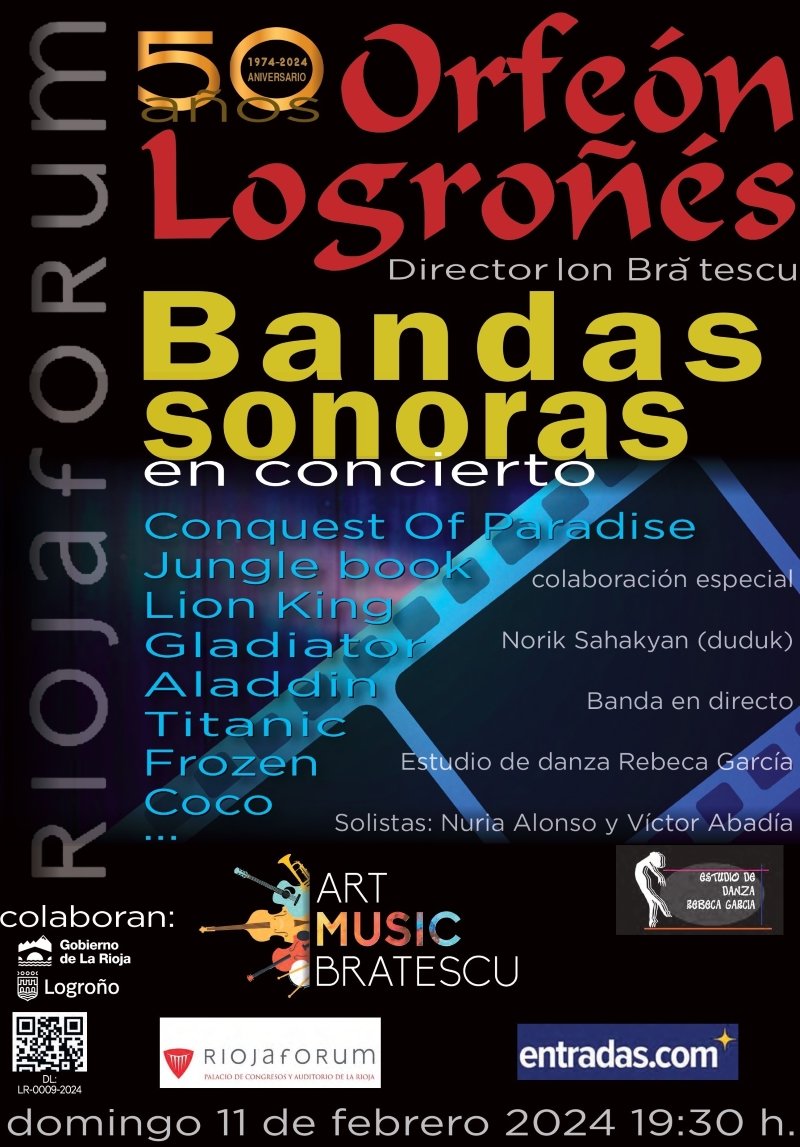 Riojaforum Bandas Sonoras en Concierto